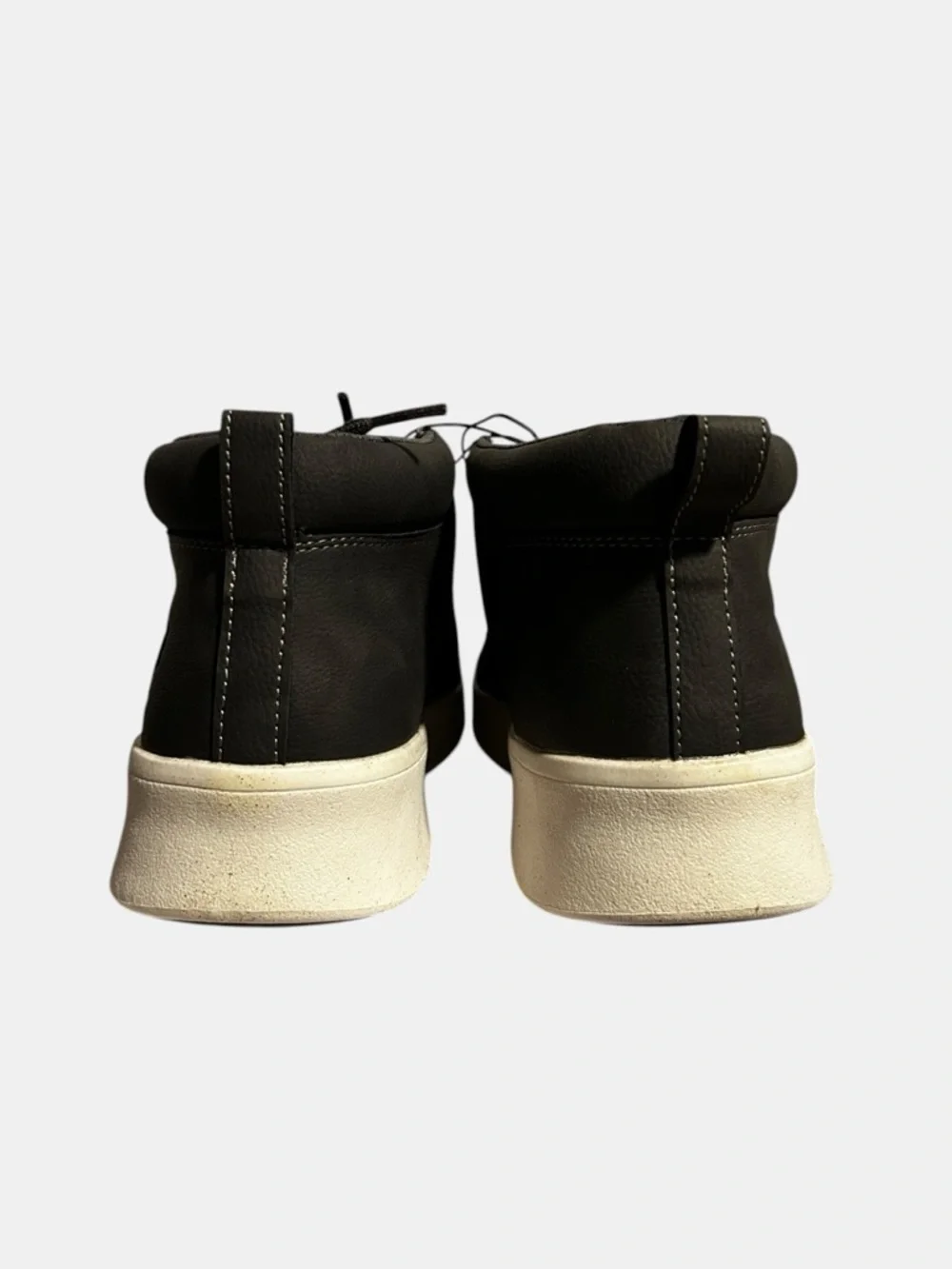 Chaps Paul Men's 10 1/2 Grey Casual Mid-Top Sneakers with Cream Sole - Picture 3 of 6